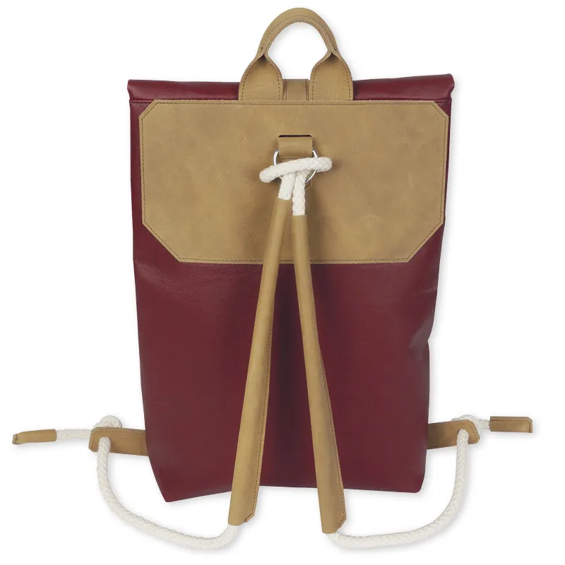 TimeTEX Lehrer-Rucksack "Sacci Pure" aus Apfelleder