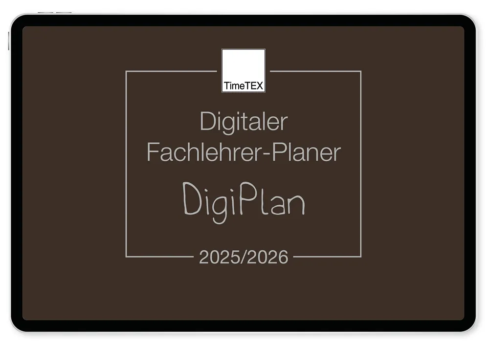 TimeTEX Digitaler Fachlehrer-Planer DigiPlan 2025/2026