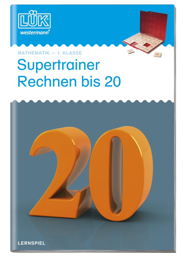 LÜK Mathematik 1. Klasse "Supertrainer Rechnen bis 20"