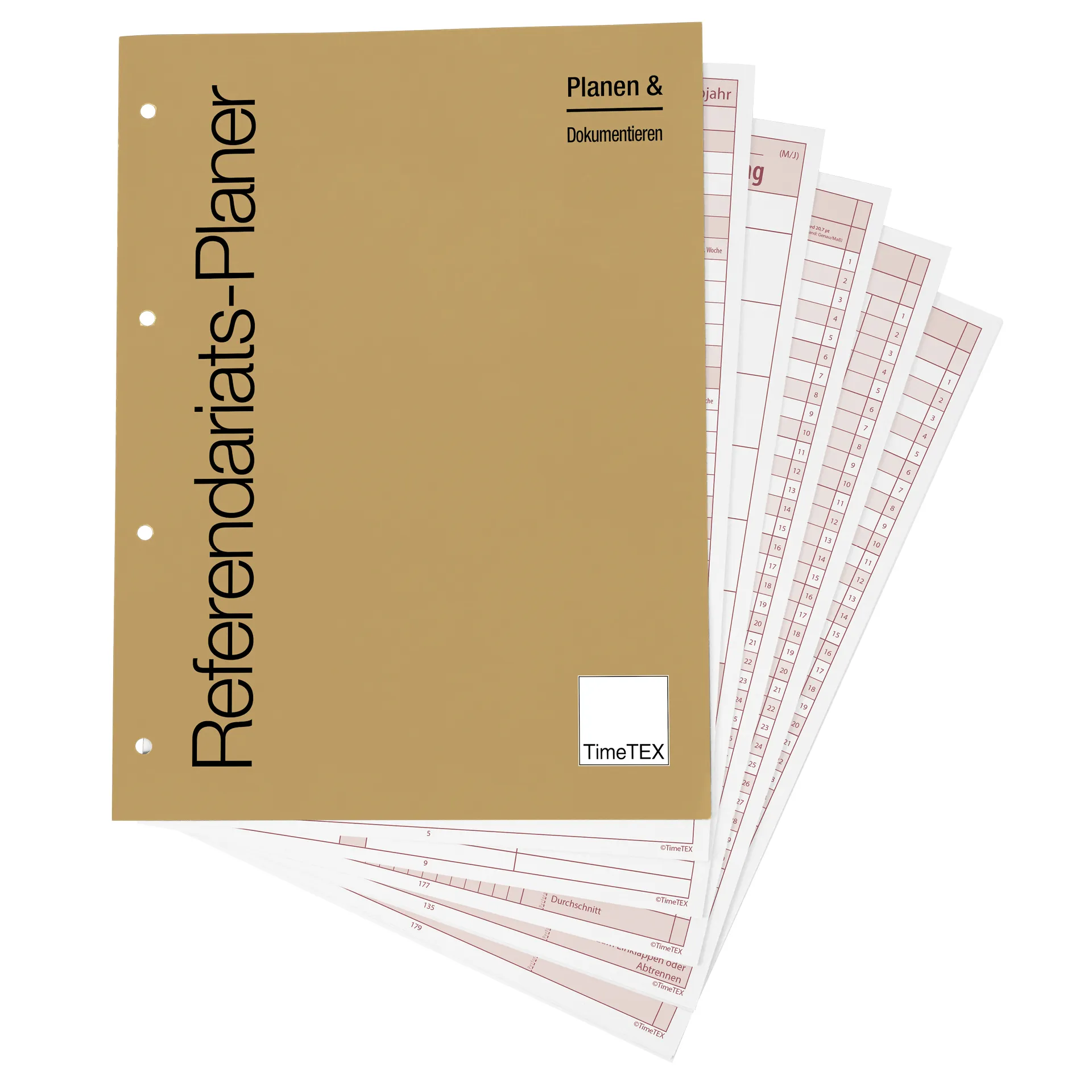 TimeTEX Referendariats-Planer "Documento lose Blatteinlage", A4