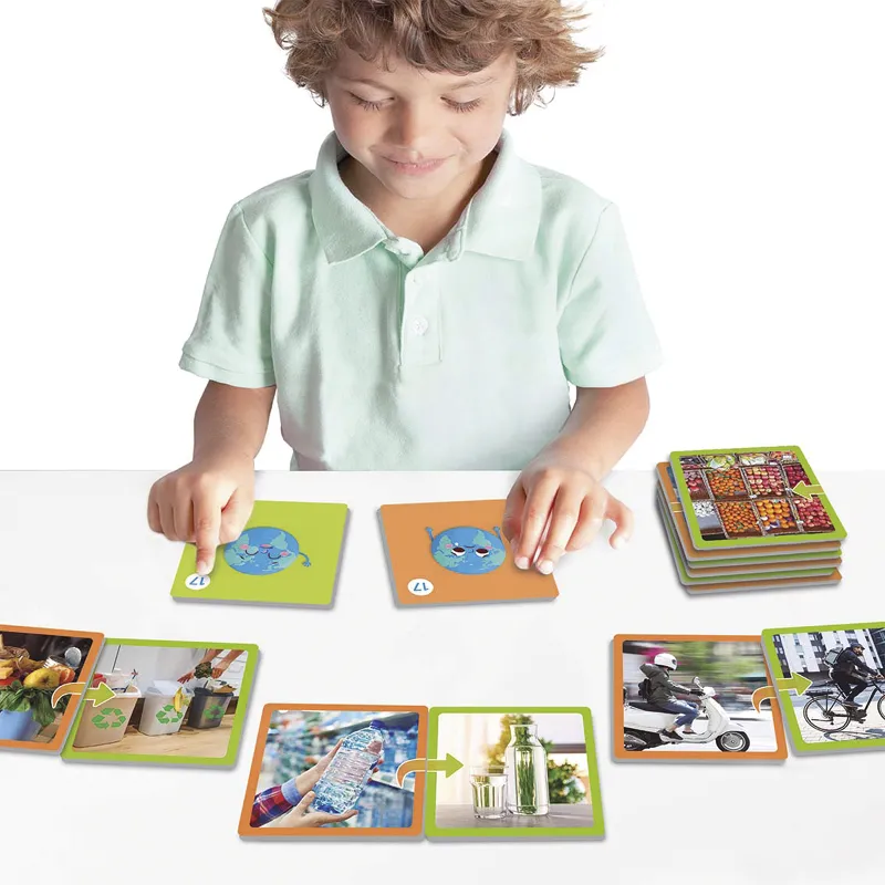 Wissens-Spiel "Nachhaltigkeit - für eine bessere Welt", 34-tlg. in Box