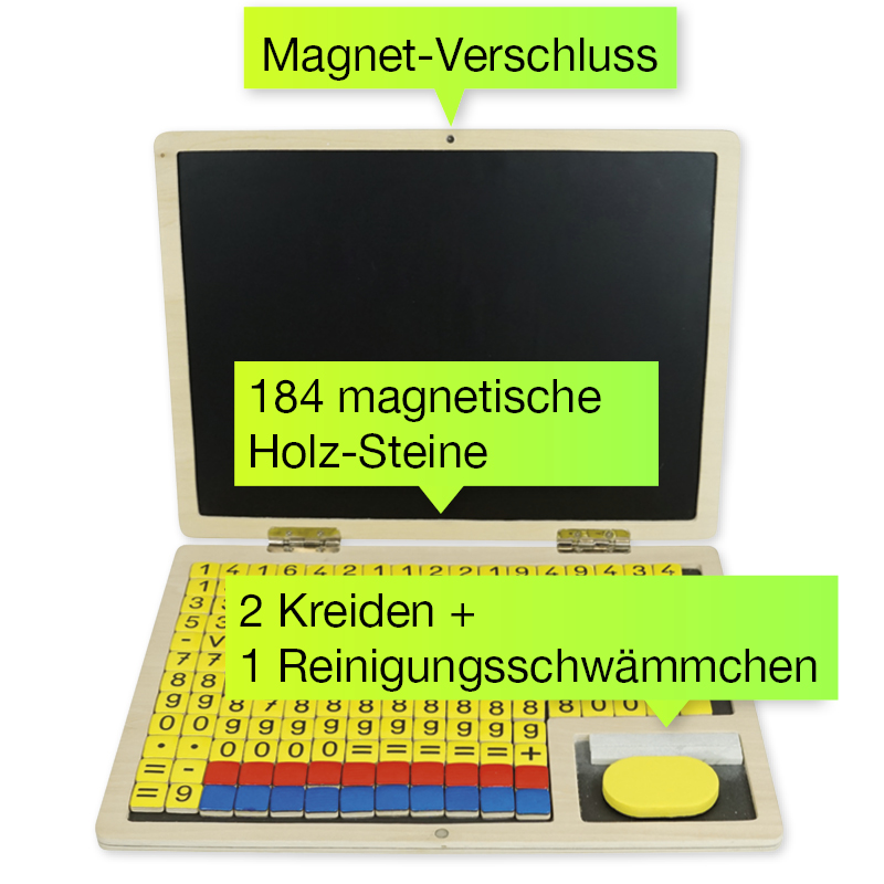 Klassensatz Rechen-Klapp-Computer, 8-tlg., in Box