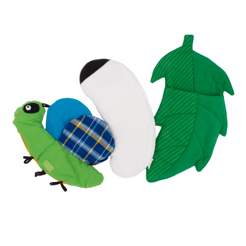 Model tkaniny cyklu życia „Motyl”, 3 szt.