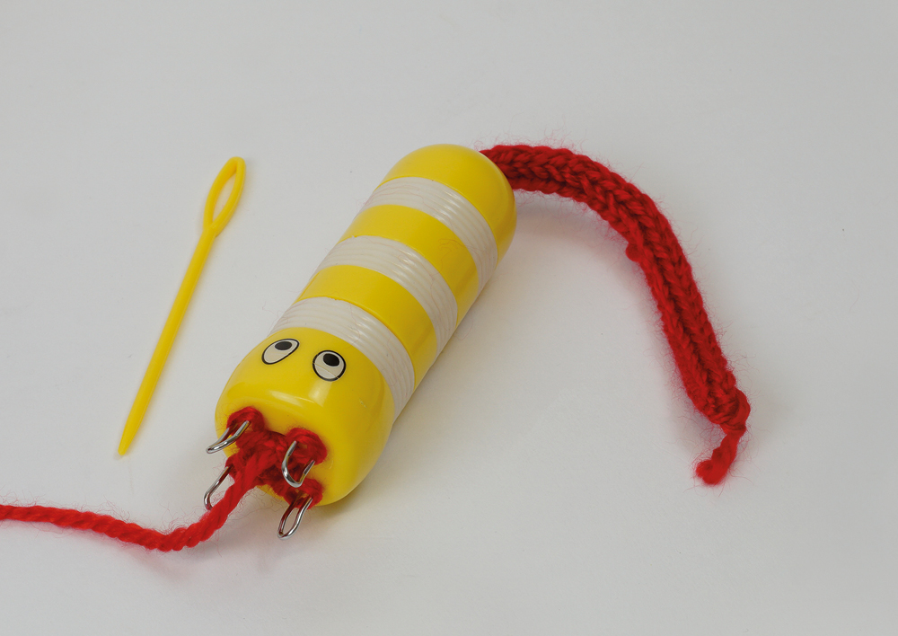 Strickliesel "Biene", 3 cm ø