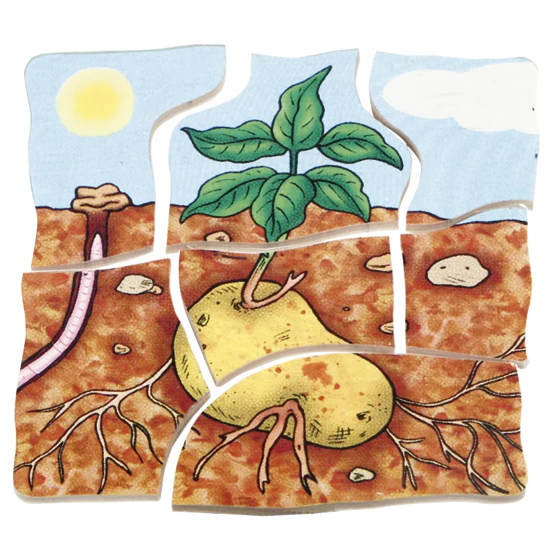 Schichten-Puzzle "Kartoffel", 30-tlg.