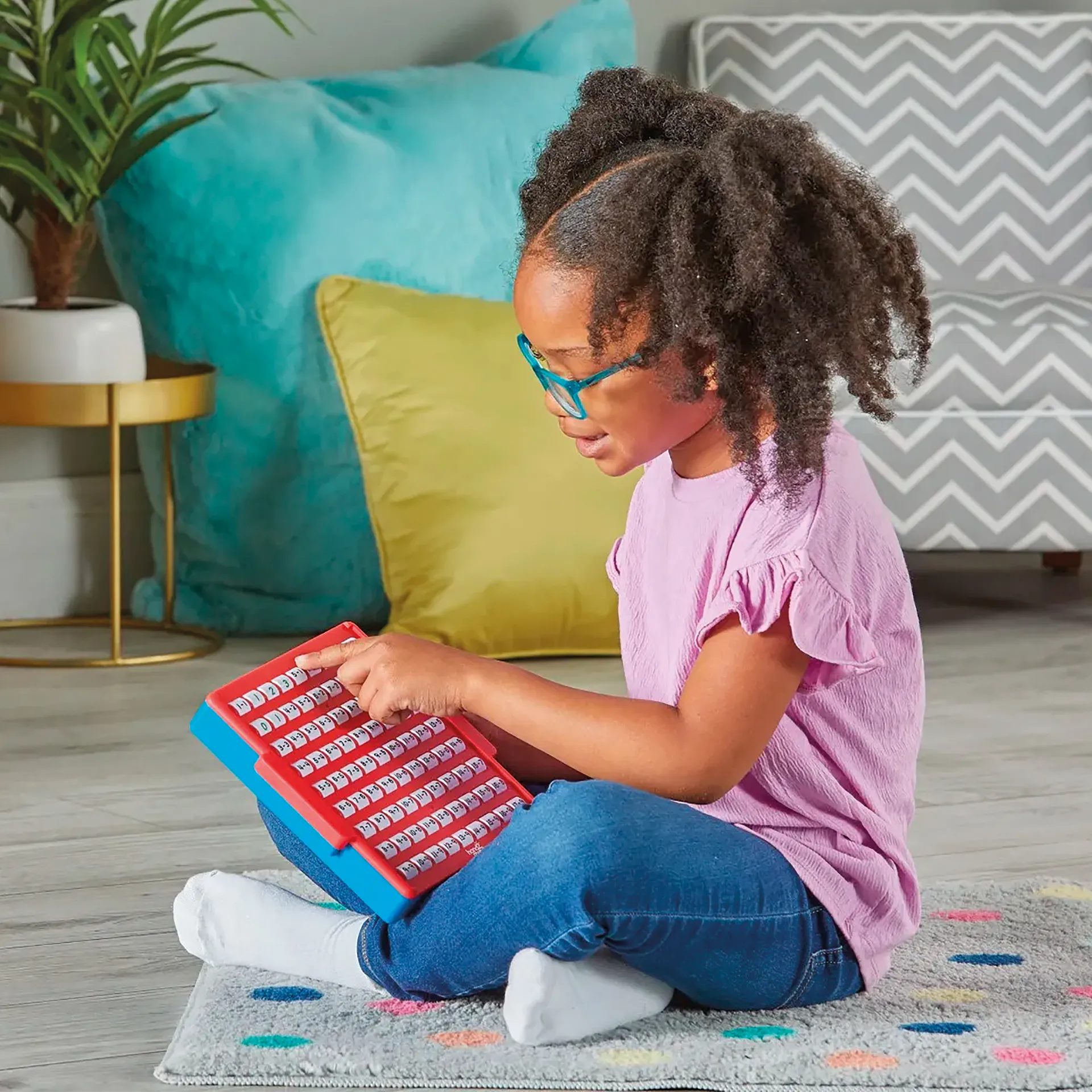 Leerspel "oefenbordje aftrekken"