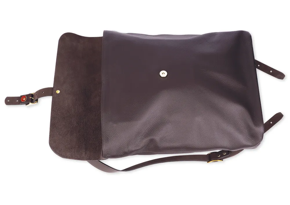TimeTEX Lehrer-Rucksack "Sacci Classico", dunkelbraun