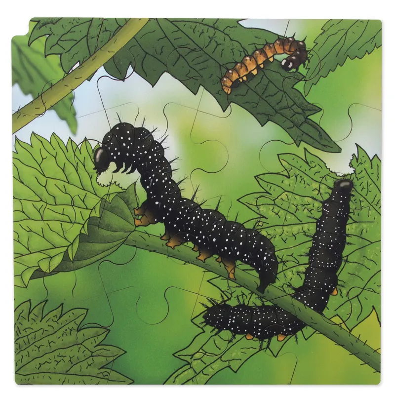 Lagerpussel "Fjäril" + gratis APP, 86 delar.