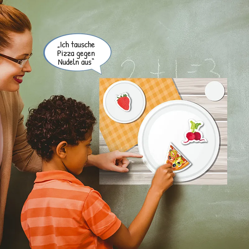 Set Gesunde Mahlzeiten, magnetisch, 61-tlg.