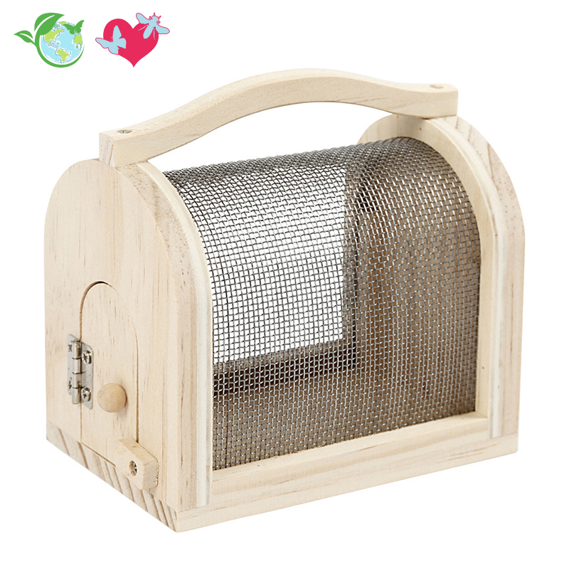 Insekten-Beobachtungsbox, aus Holz