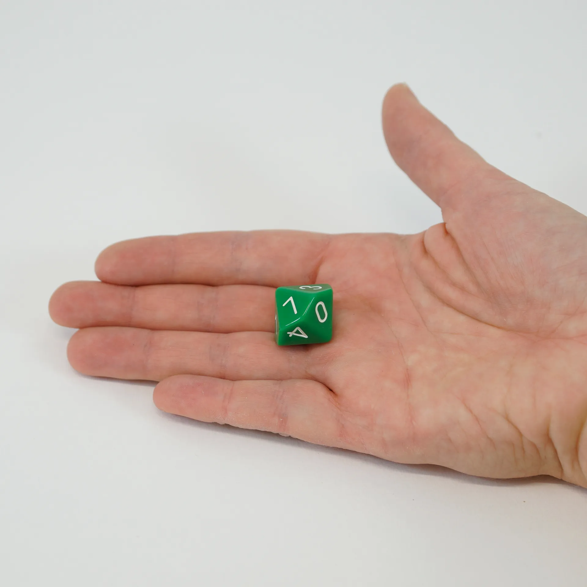 Zestaw kości dziesięciościennych 0-9 (Jedynki), 100 szt. w pudełku