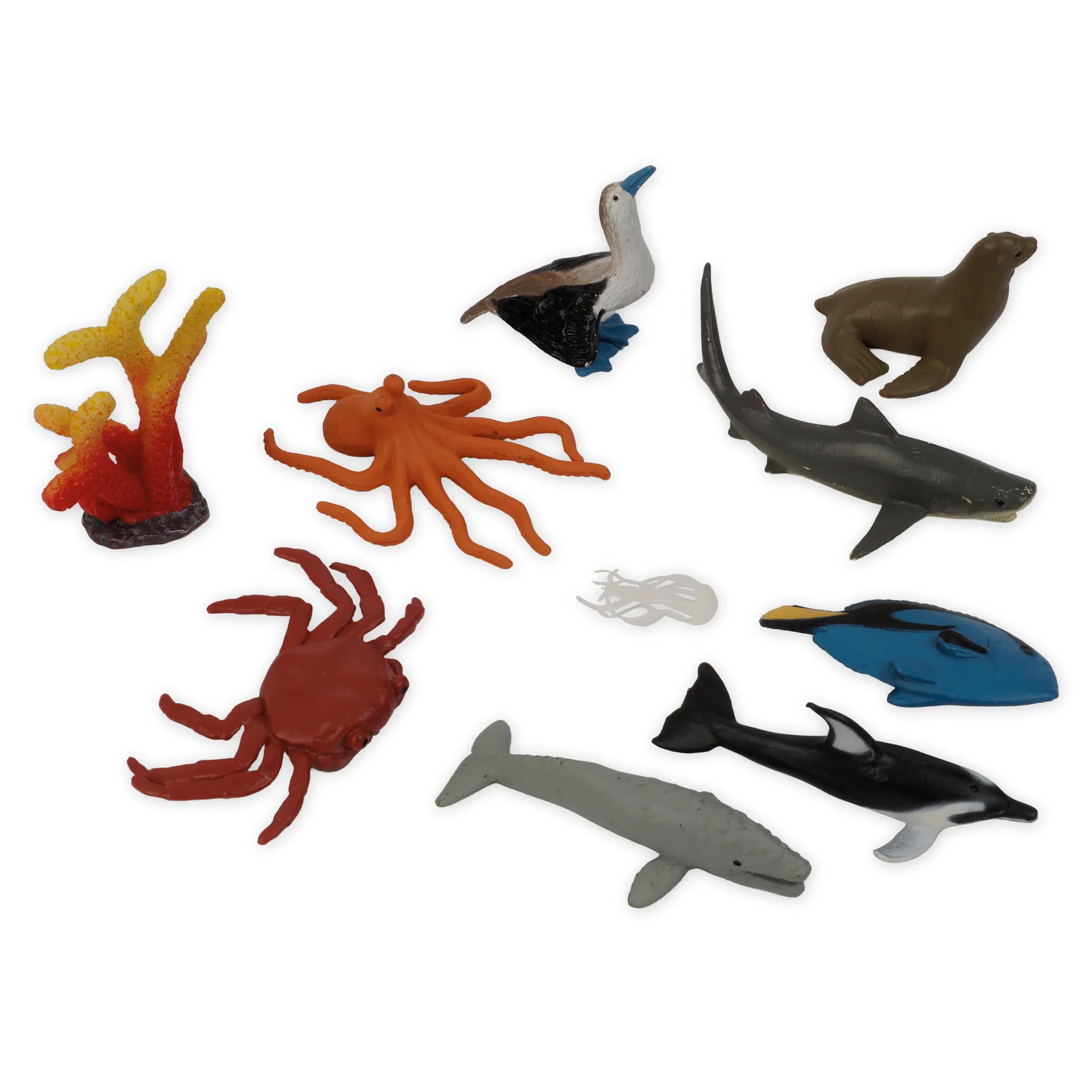 TimeTEX Mini-Meerestiere-Set "Montessori Premium"