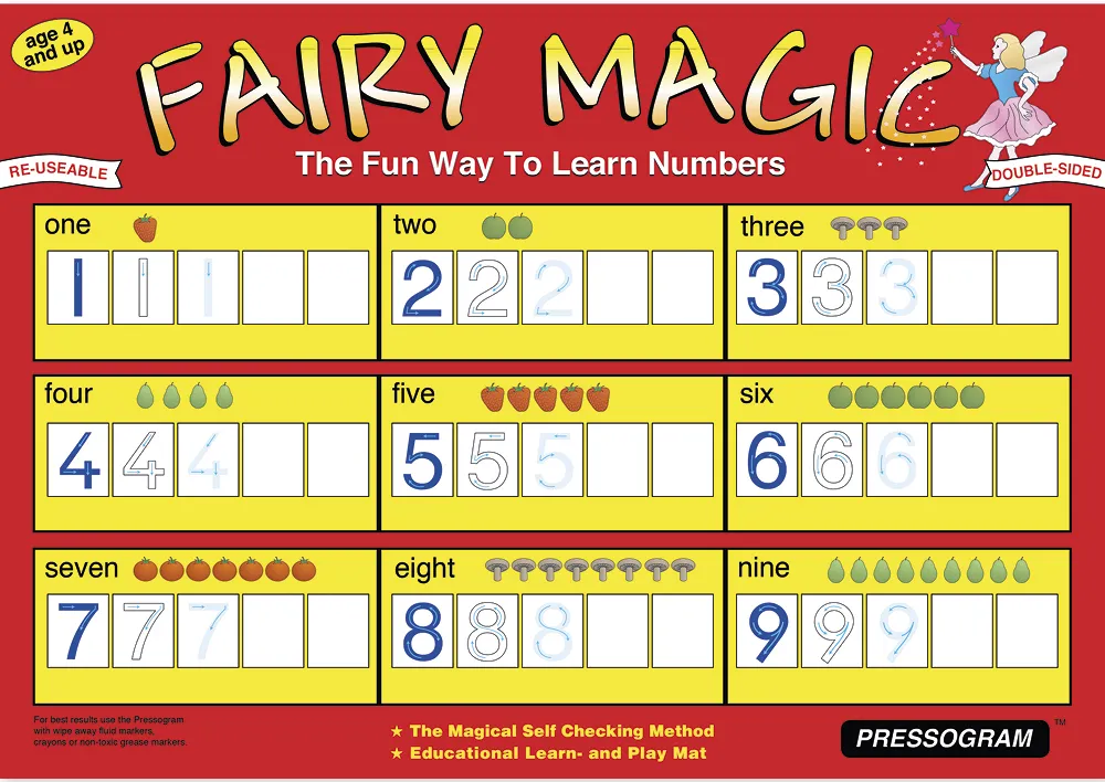 TimeTEX Zaubertafel "Mathematik" Englisch Rechen-Zauber