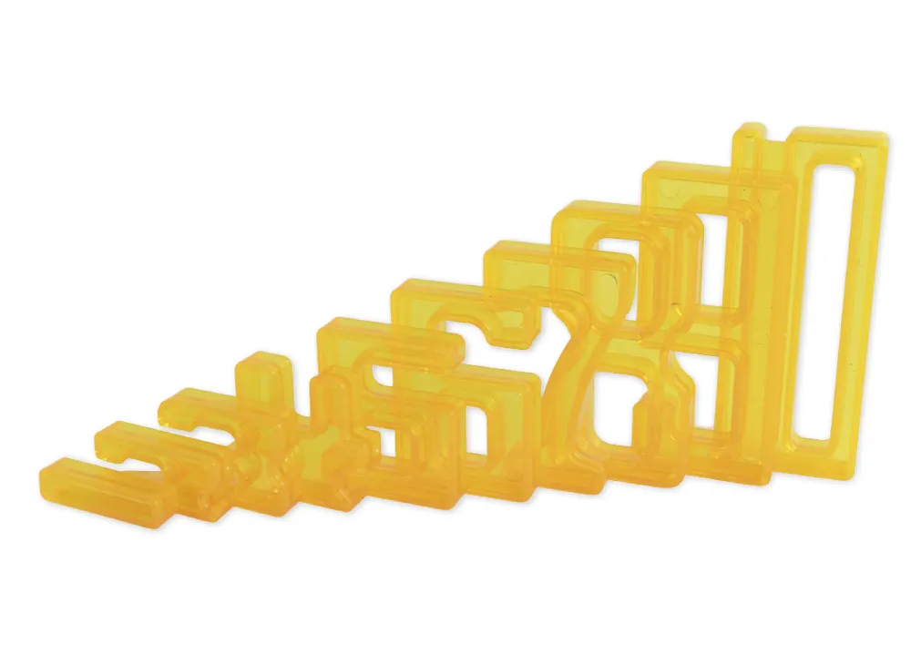 TimeTEX Zahlen-Bausteine "Zahl auf Zahl", 35-tlg.