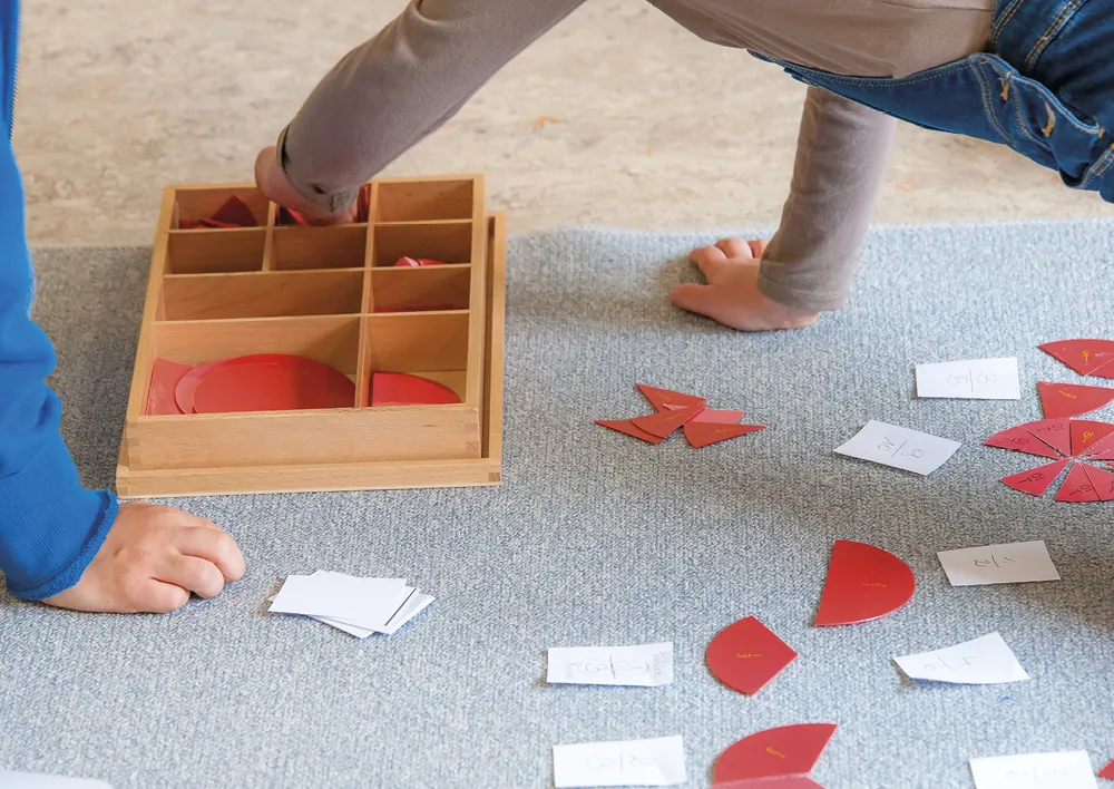 TimeTEX Kasten mit Bruchrechenkreisen aus Kunststoff "Montessori Premium" TimeTEX Kasten mit Bruchrechenkreisen aus Kunststoff "Montessori Premium"