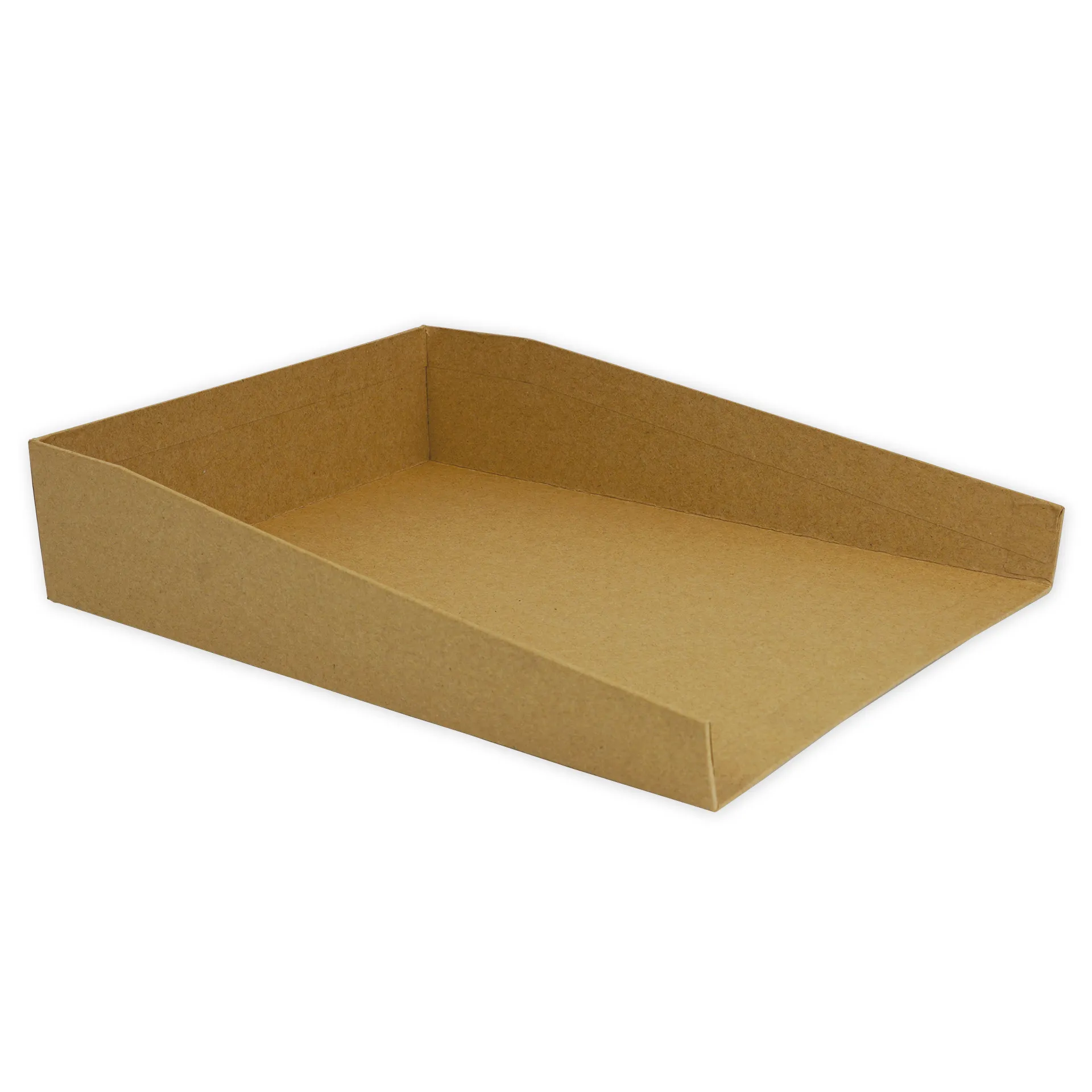 Caja de almacenamiento A4 Natural de cartón, 2 unidades