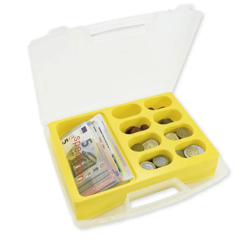 Set Euro-Rechengeld in Stapel-Box, 290-tlg.