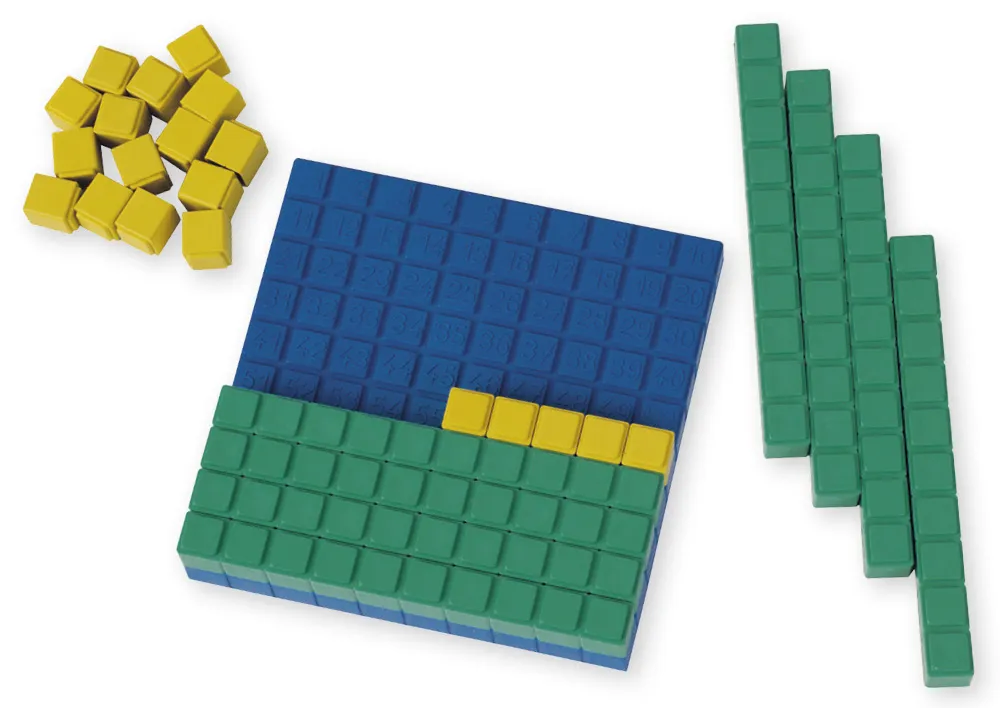 Set Hunderter-Steckplatte, 29-tlg.