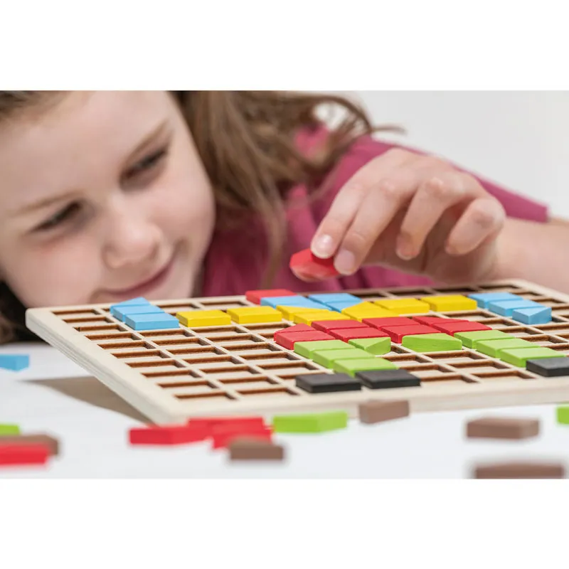 Set Holz-Mosaik, 117-tlg.