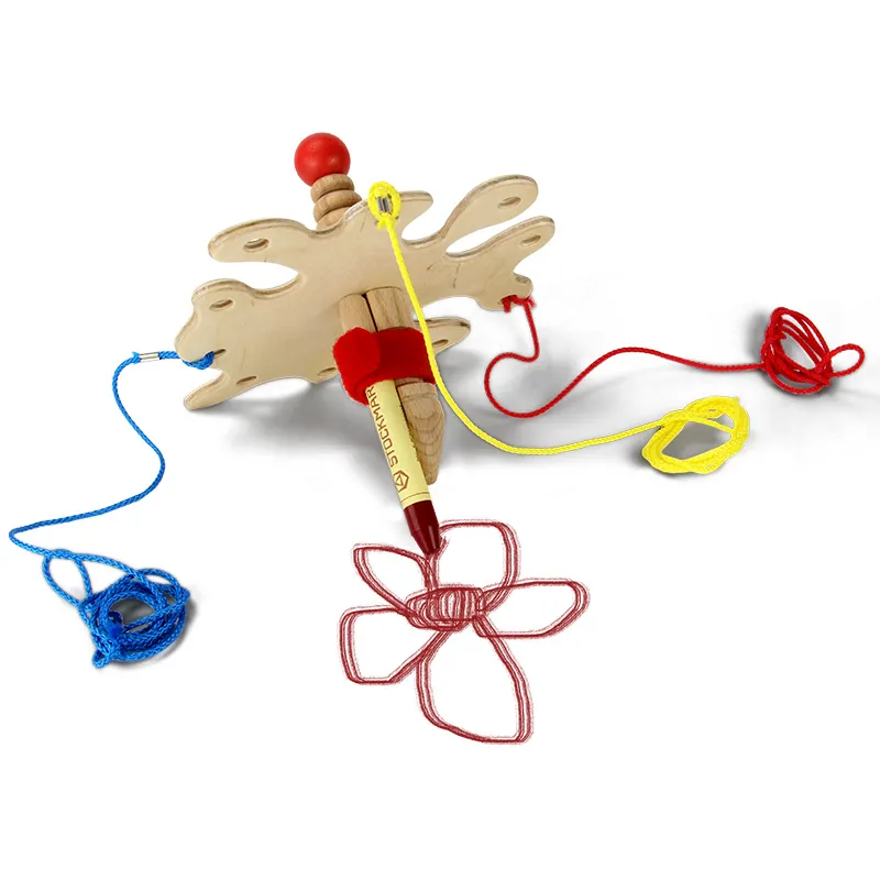 Set Strippenzieher aus Holz, 13-tlg.