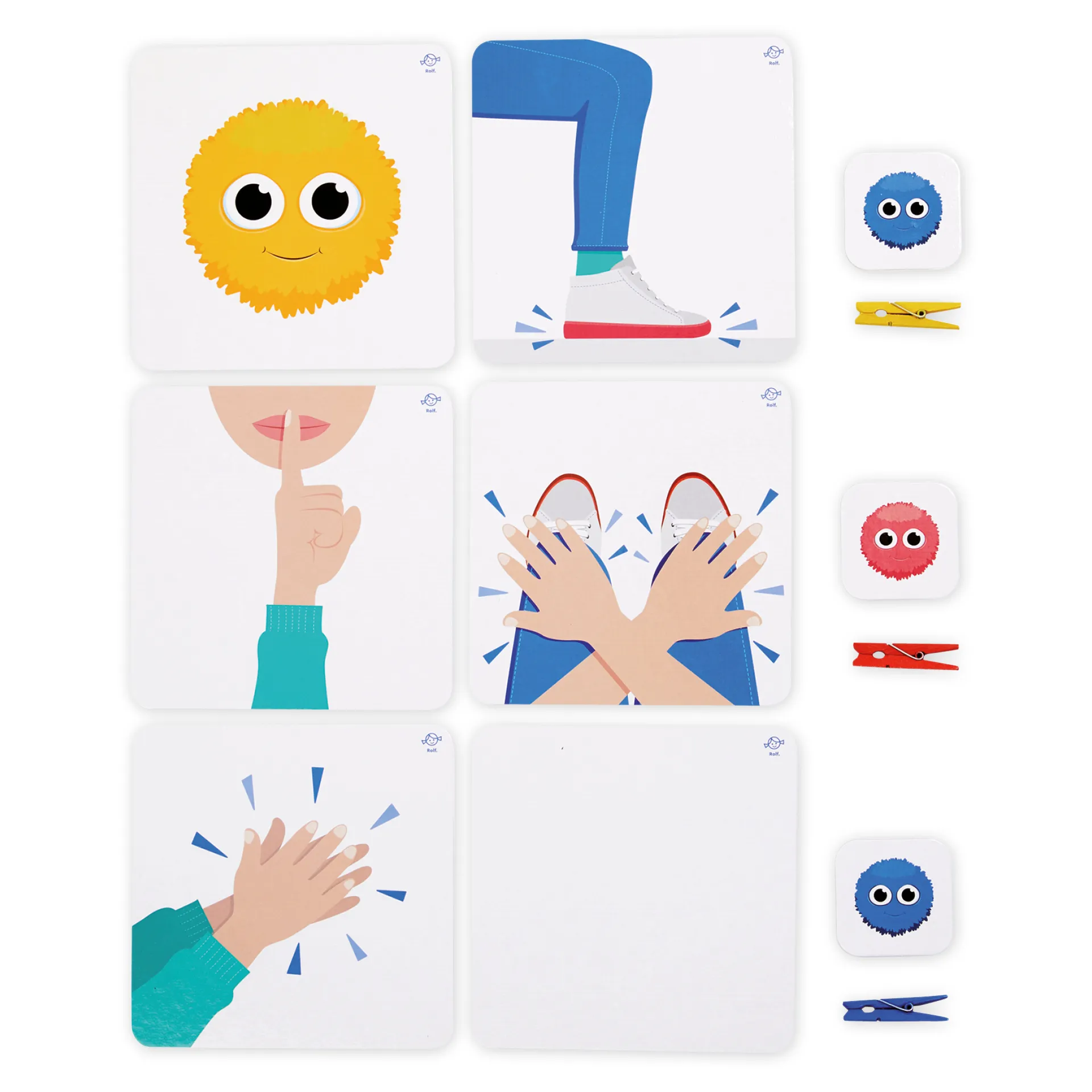 Spel "Muziek-monsters", 24-delig