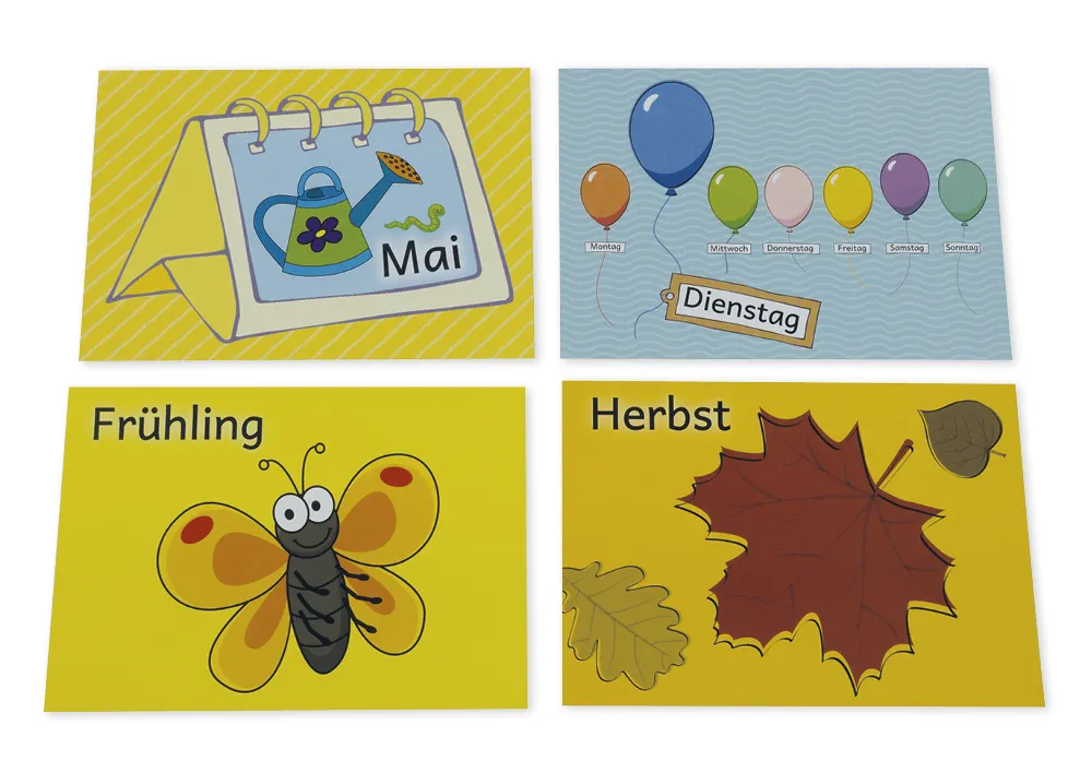 Unser Kita-Kalender - 48 Bildkarten zur Orientierung im Jahr