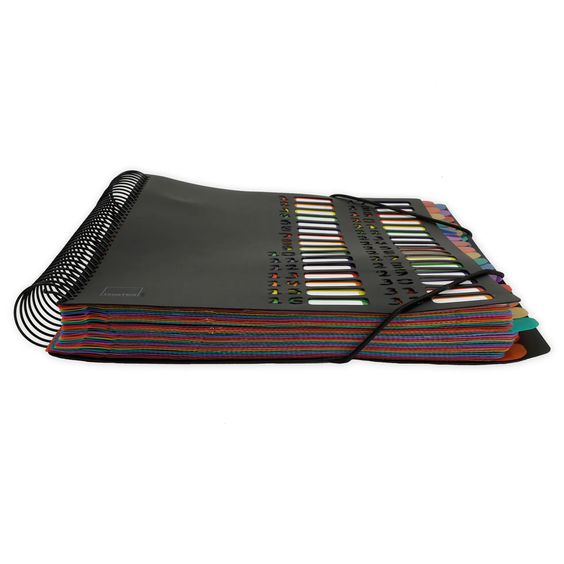 TimeTEX Tisch-Fächermappe 1-32 A4, farbig mit Verschlussgummi