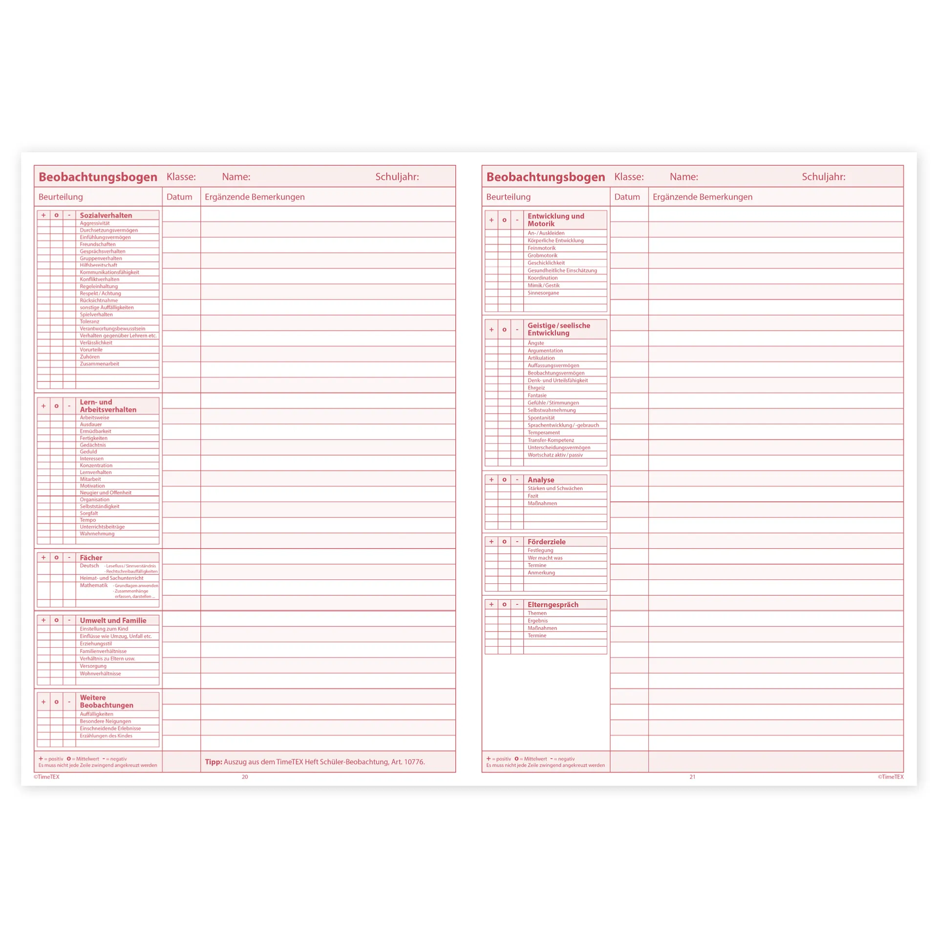 TimeTEX Referendar-Heft A4 TimeTEX Referendar-Heft A4