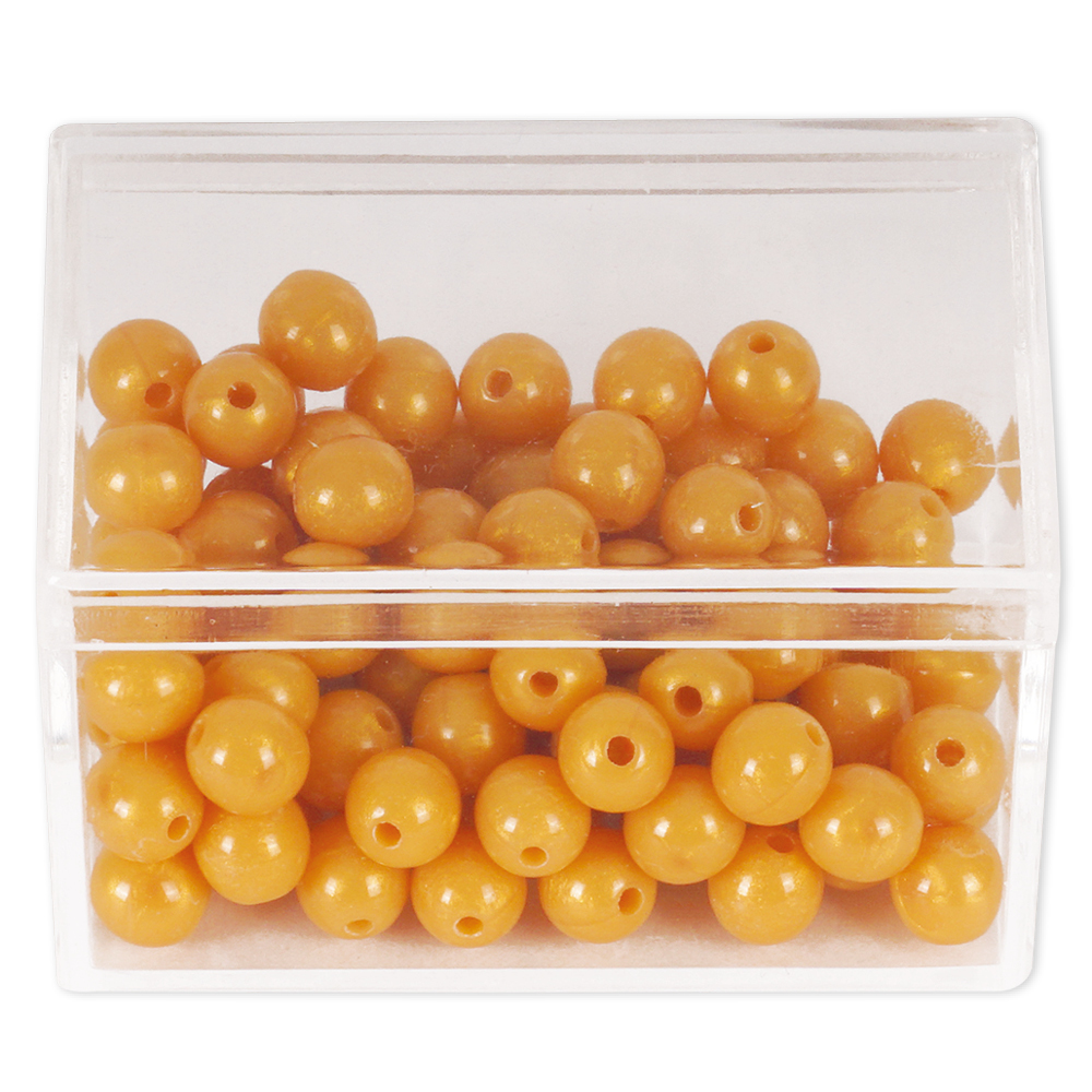 TimeTEX - Mărgele de unu, 100 bucăți, în cutiuță din plastic "Montessori Premium"