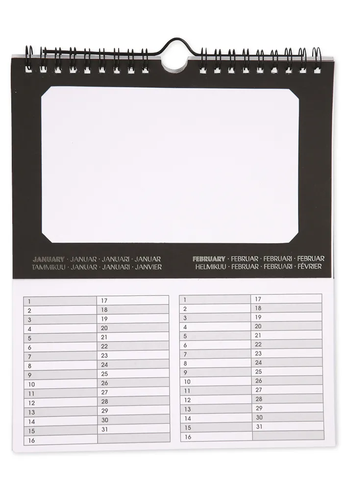 Ewiger Kalender, 5 Stück