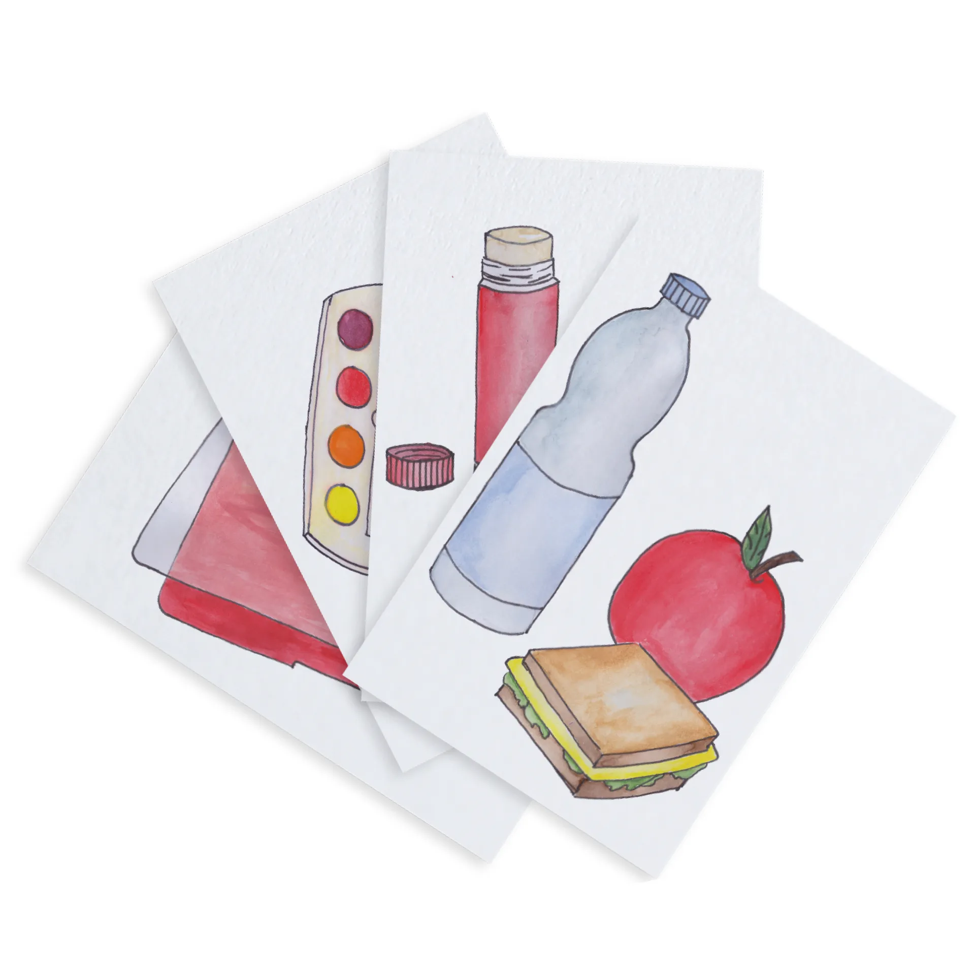 Karty obrazkowe TimeTEX „Wizualizacja dnia szkolnego”, 89 szt.