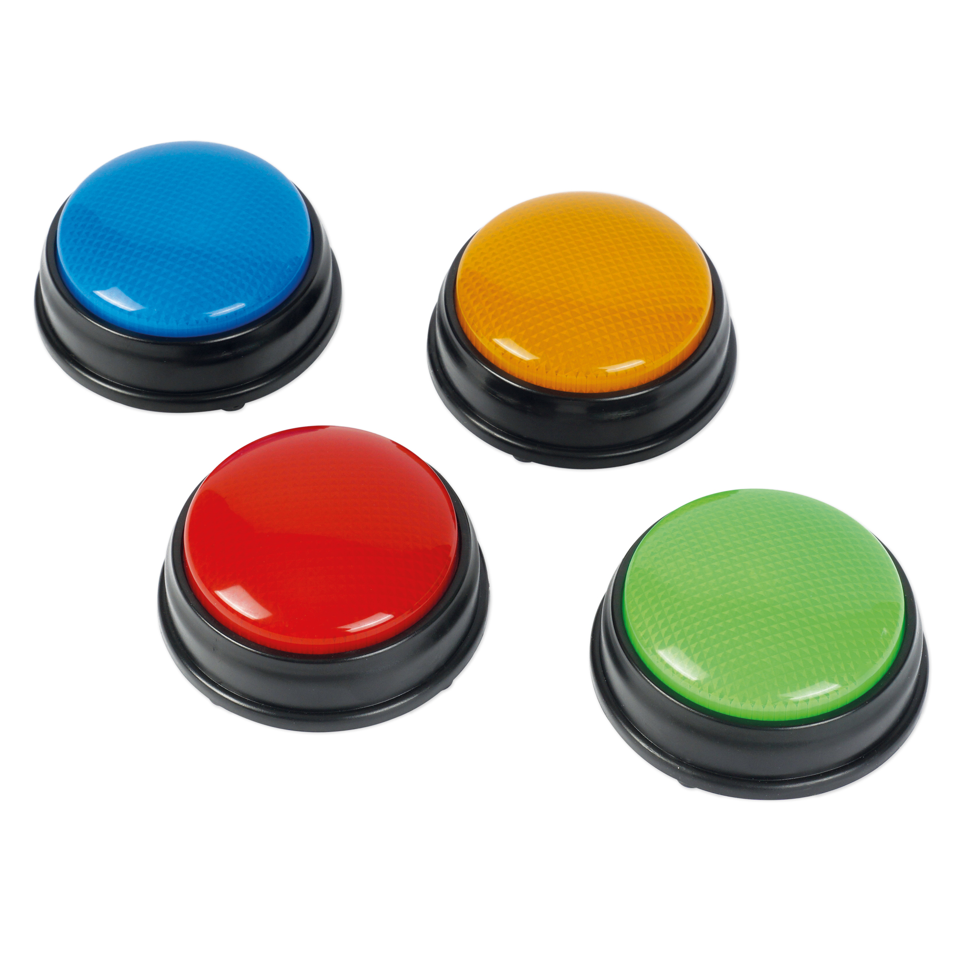 Antwort-Signale 4-tlg. (Buzzer), Licht & Tonsignale