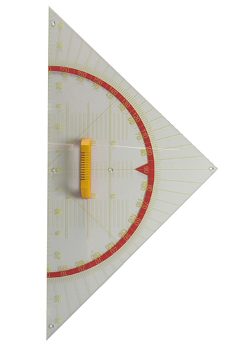 Profi-Geometrie-Dreieck 80 cm, magnetisch, mit Griff