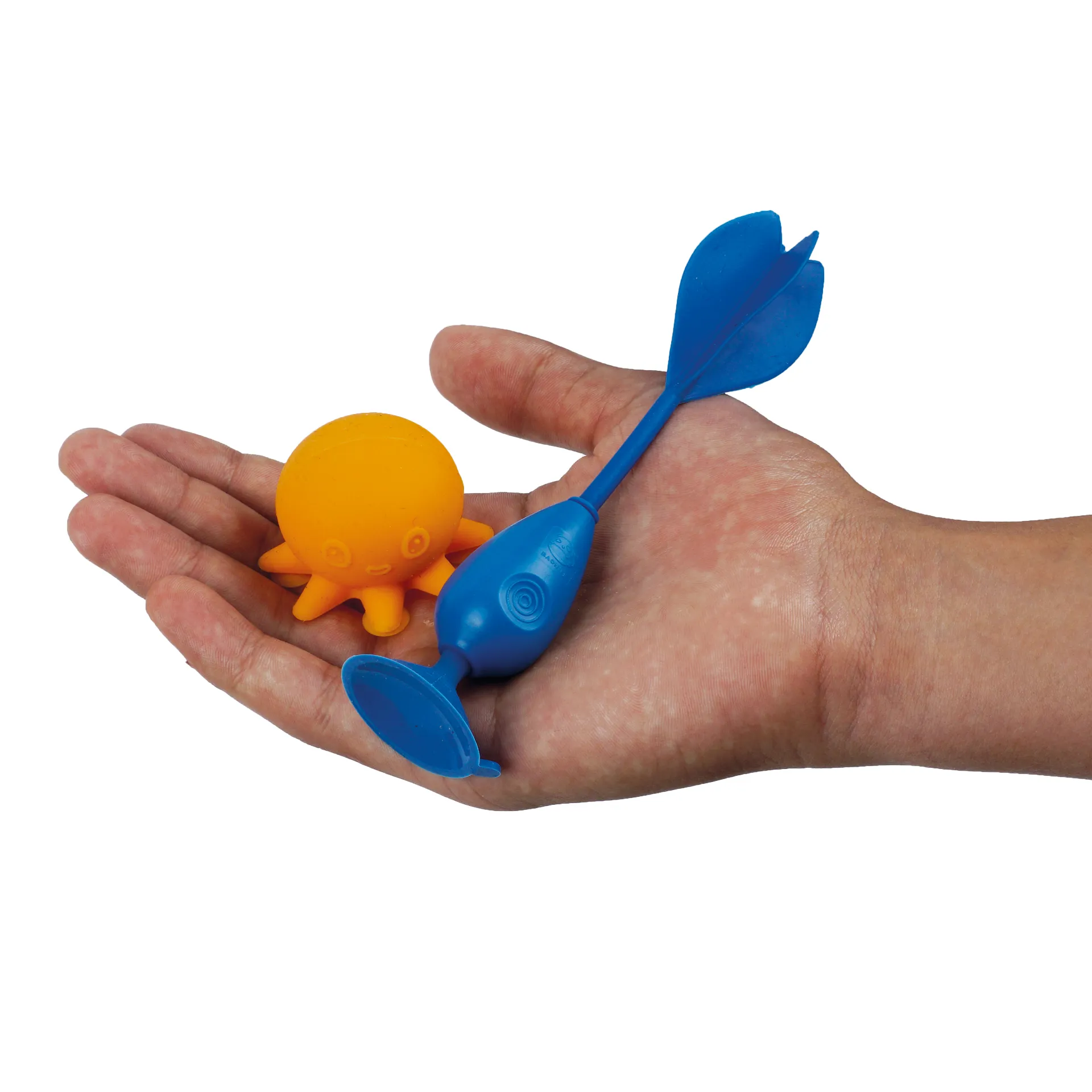 TimeTEX Wurfpfeile mit Saugnapf, 8-tlg.