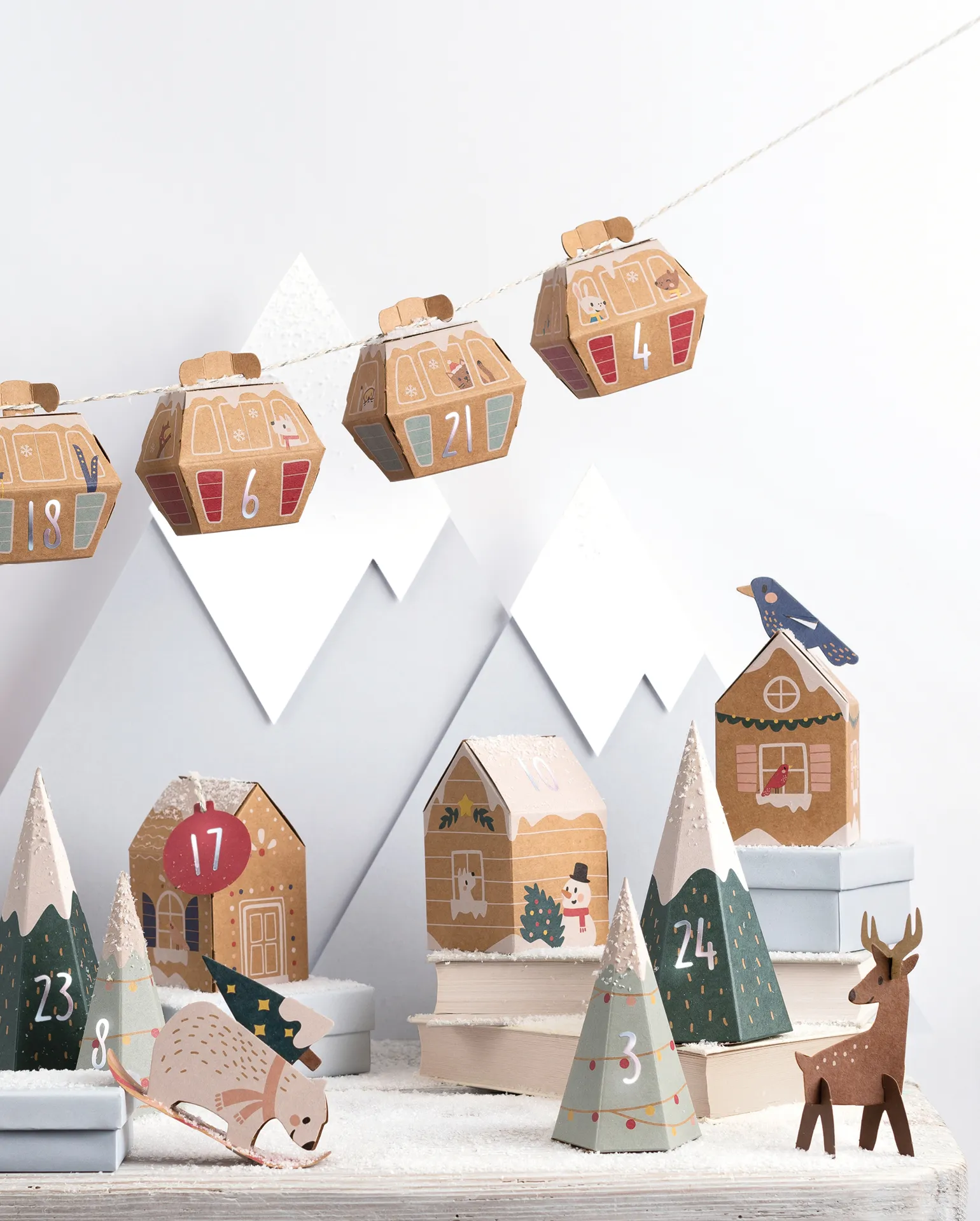 TimeTEX Adventskalender zum Selber basteln
