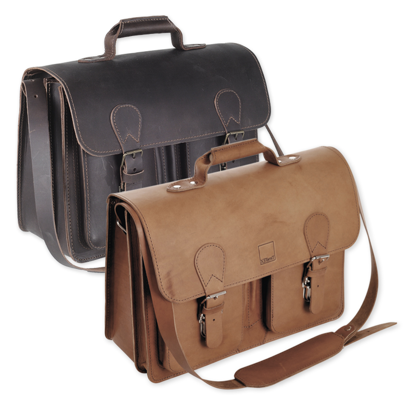 TimeTEX Büchertasche "Probata Futura" mit Laptop-Fach