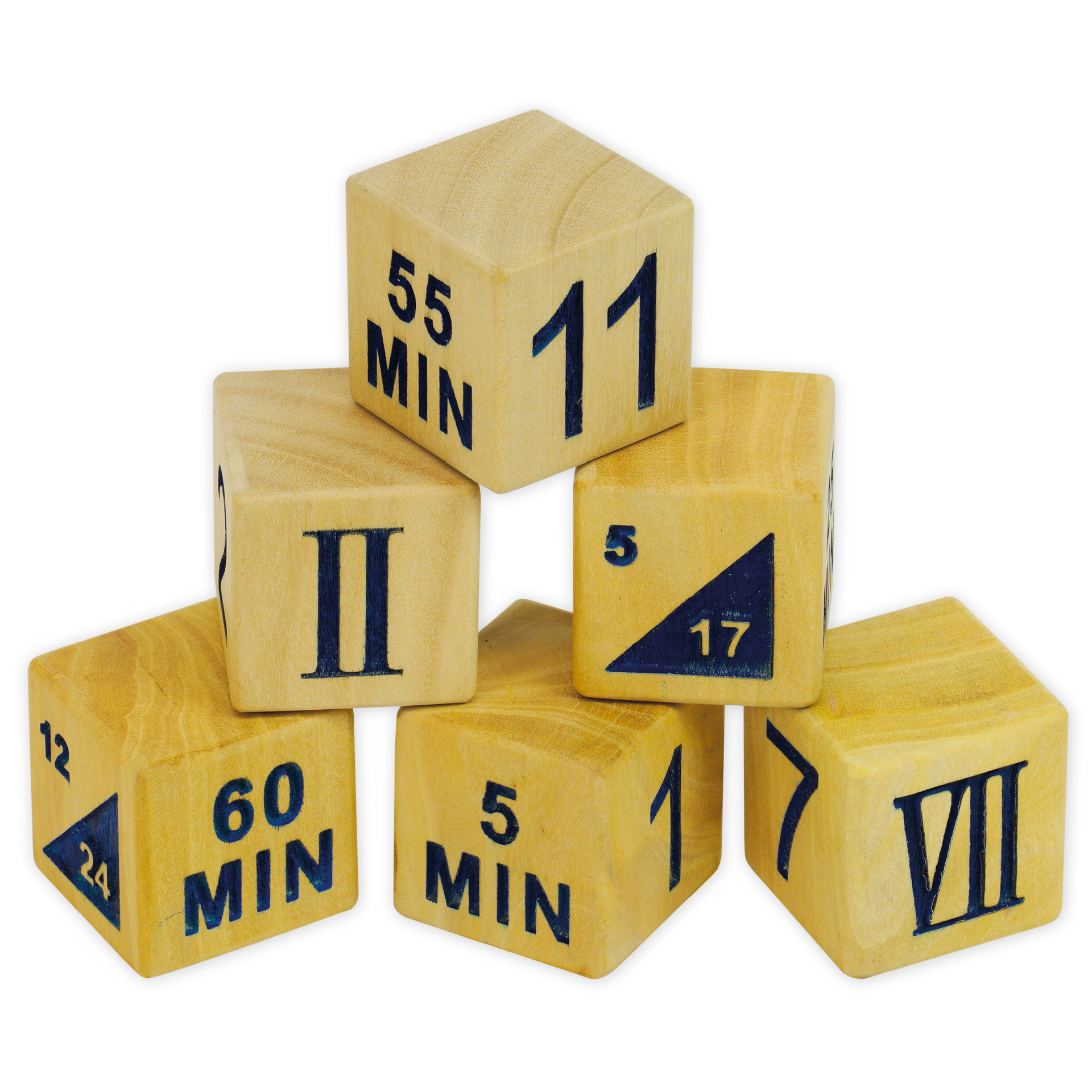 Pädagogische Lern- und Spieluhr „Zeit-Zeiger“, 30x30 cm, mit Quarzlaufwerk