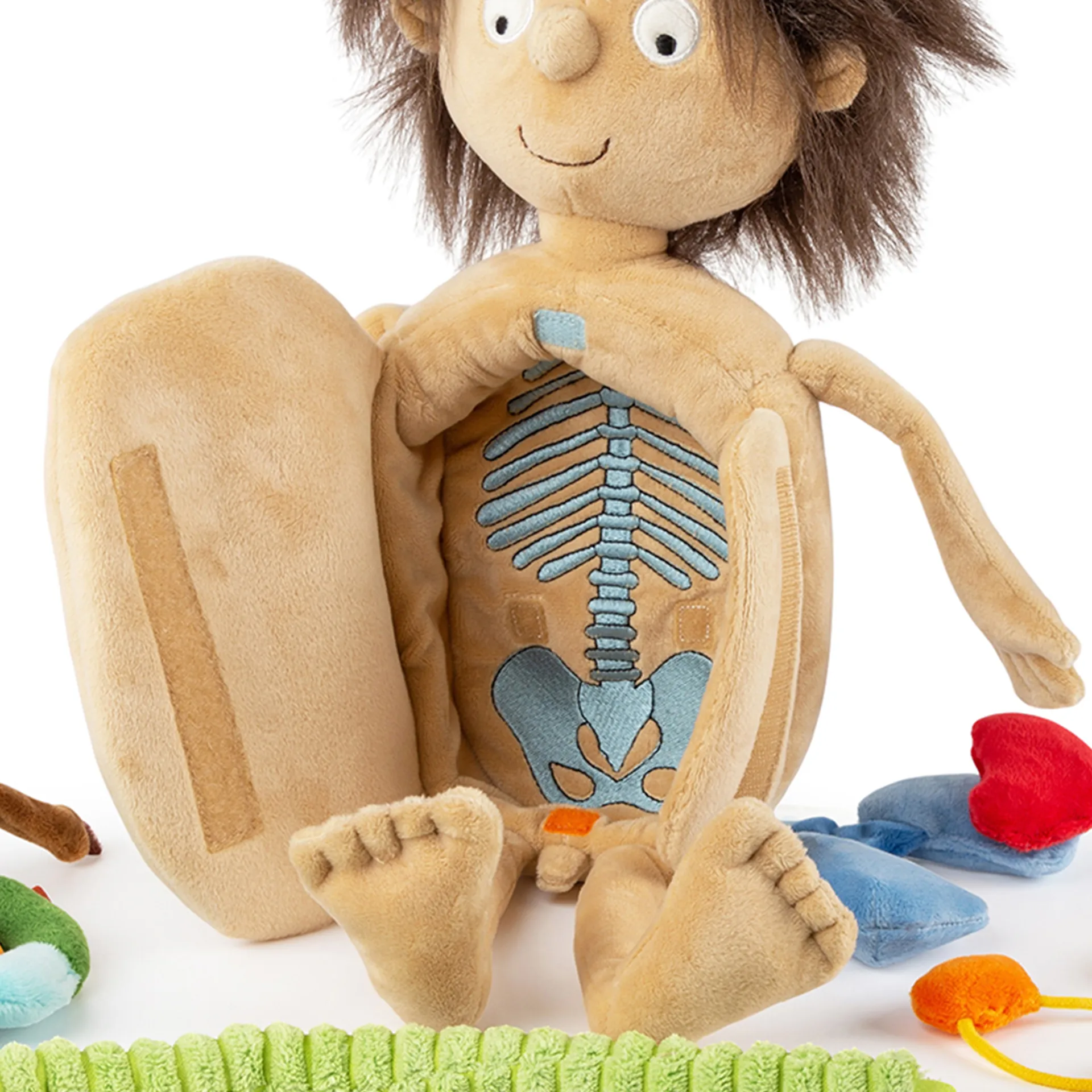 sigikid Lernpuppe "Erwins Körper", 44 cm