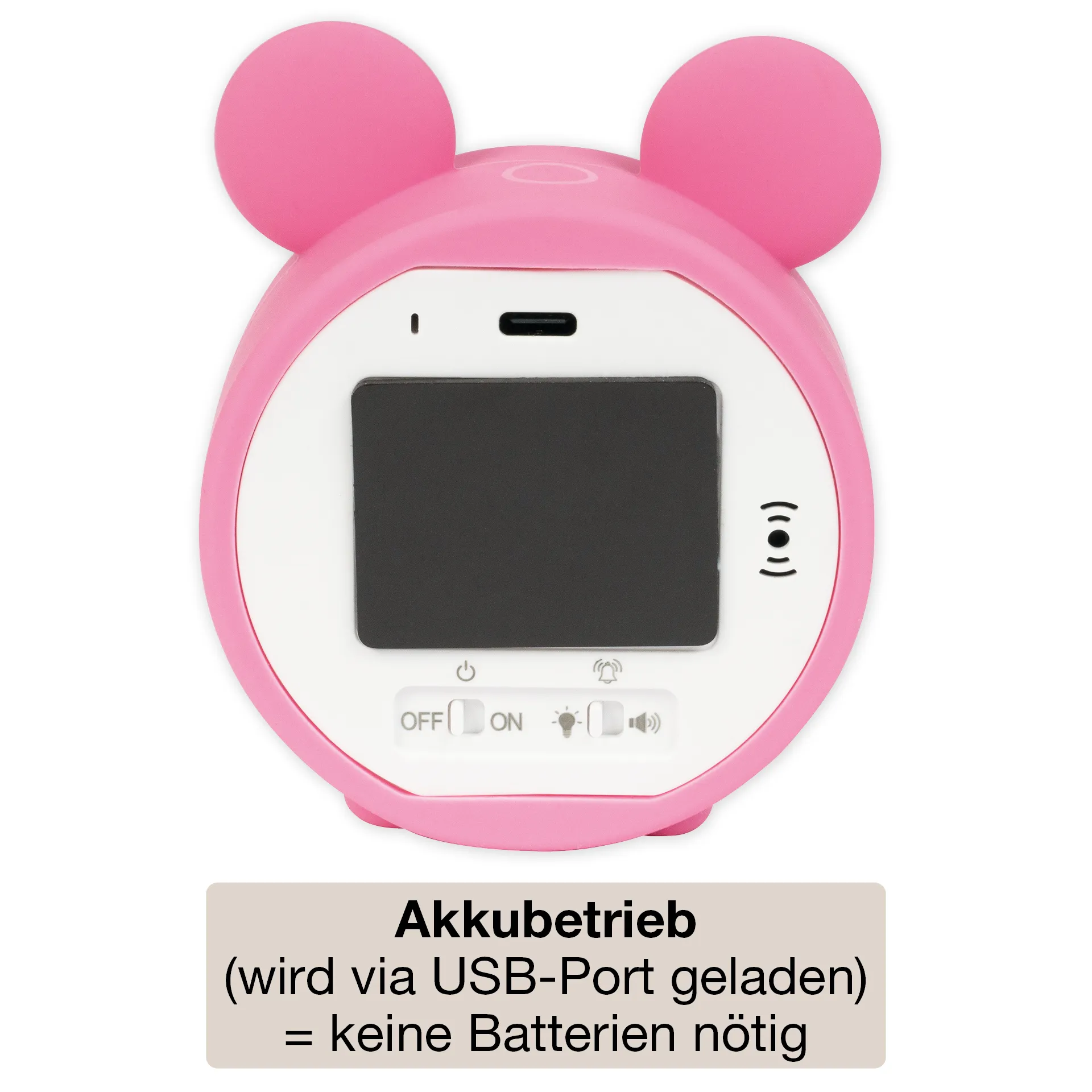 TimeTEX lydløs timer mus