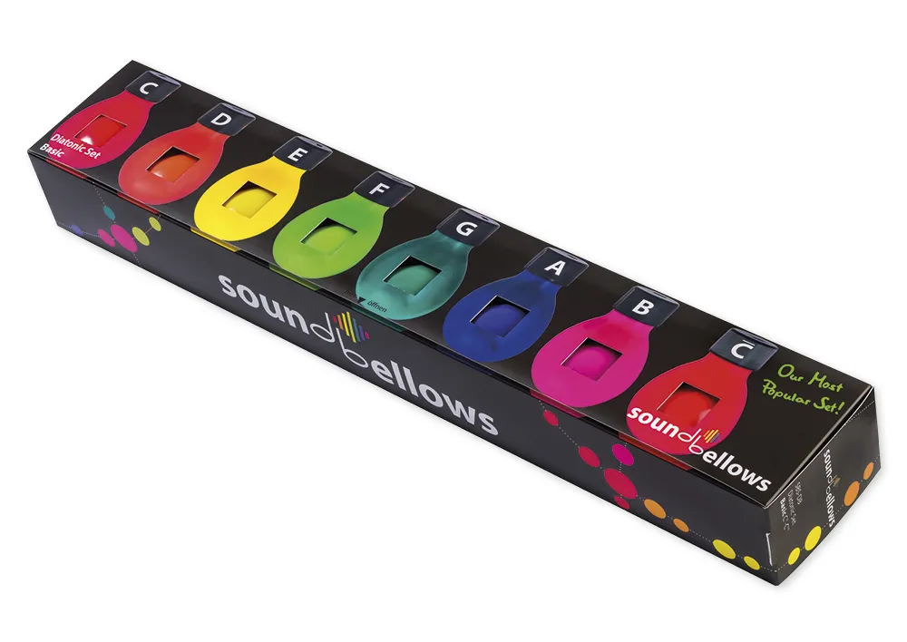 Soundbellows Basic - Diatonischer Satz C"-C"', 8-tlg.