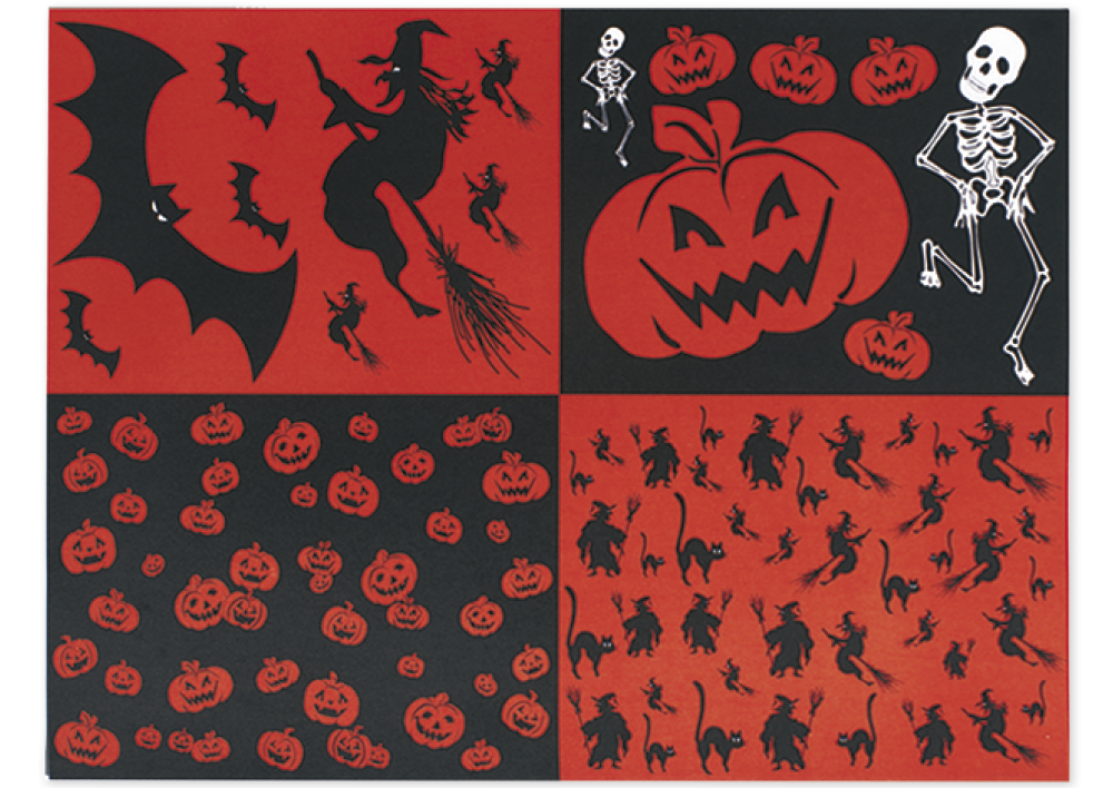 Fotokarton "Halloween" 50x70 cm, 10 Bogen