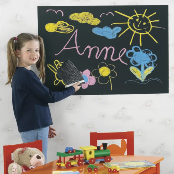 Illustration af en kridtpen