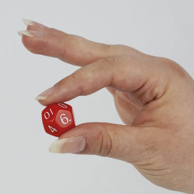 Set Joker-Würfel 0-10, 4-tlg., 21 mm ø