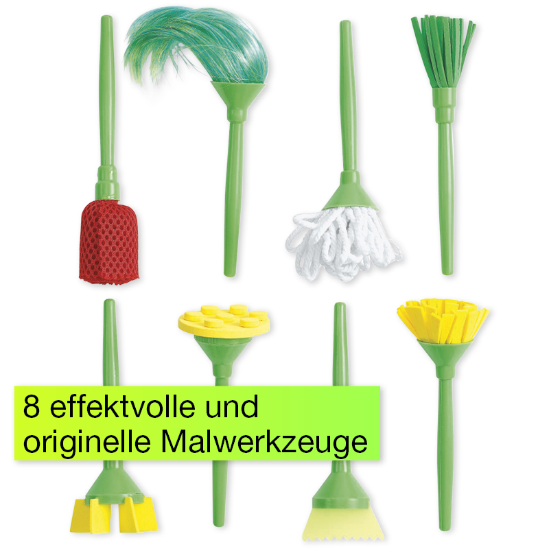 Set Alternativ-Malwerkzeug, 8-tlg.