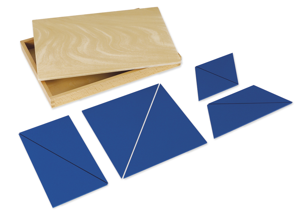 TimeTEX 12 blauwe driehoeken "Montessori Premium" TimeTEX 12 blauwe driehoeken "Montessori Premium"