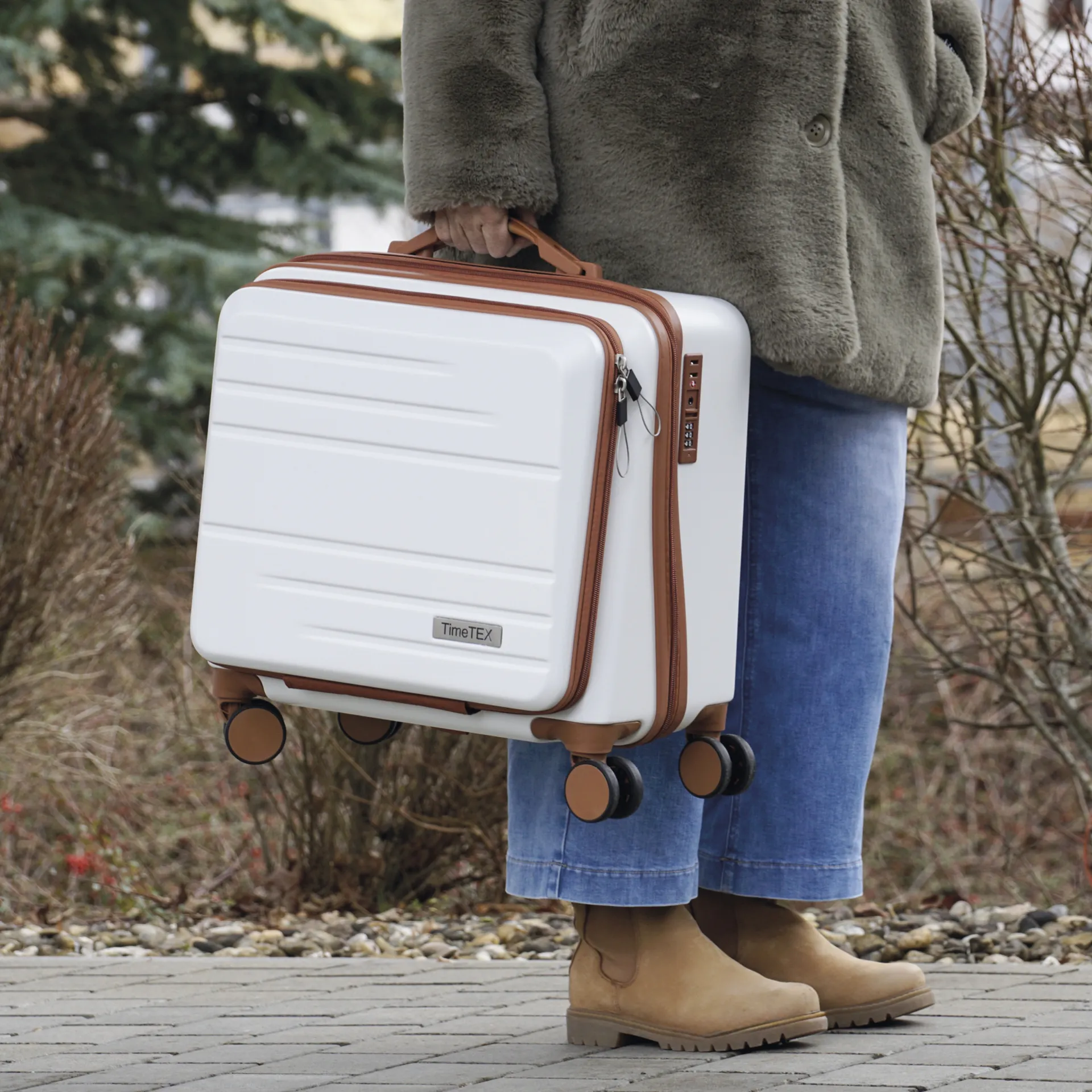 TimeTEX Hartschalen-Trolley "Delicia"