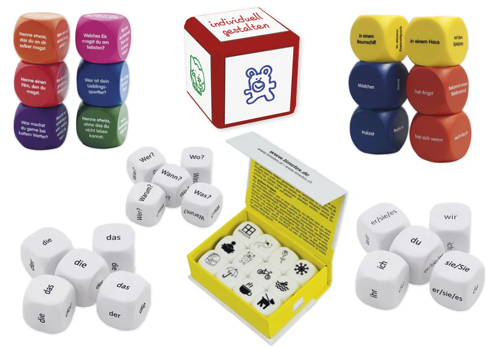 Würfel-Set "Deutsch", 41-tlg.