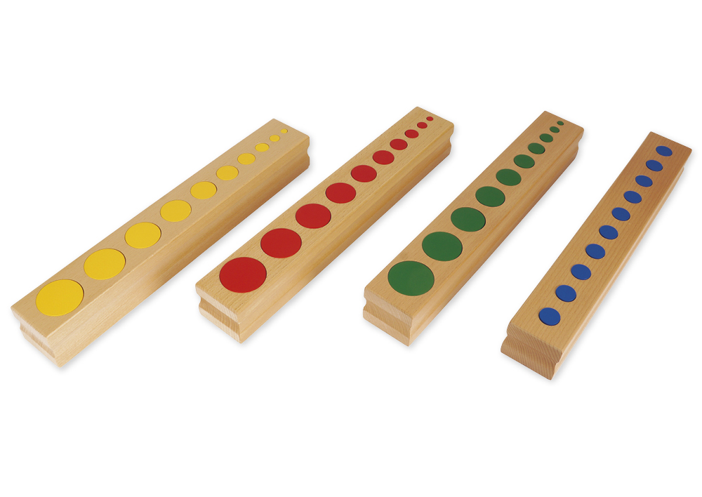 TimeTEX Farbige Zylinder "Montessori Premium" TimeTEX Farbige Zylinder "Montessori Premium"