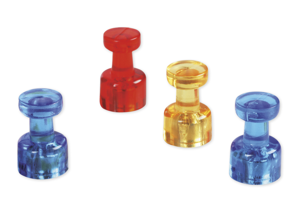 Neodymmagnetset med handtag, 11 mm ø, 12 st.