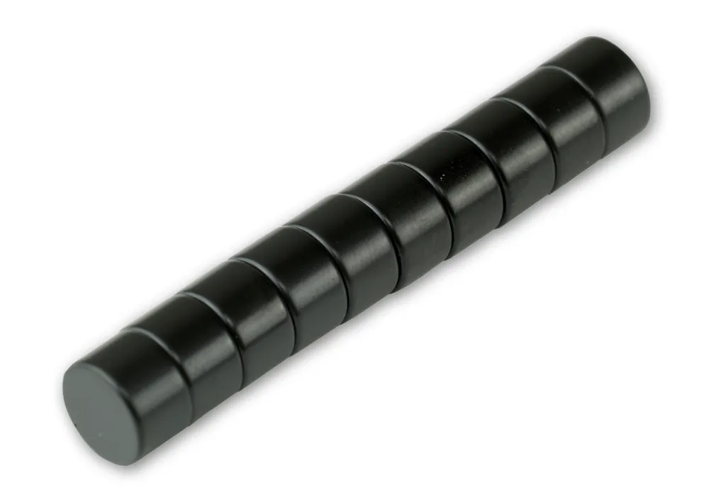 Set Neodym-Magnete 10-tlg., 8mm ø, 5mm hoch